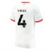 Maillot de foot Liverpool Virgil van Dijk #4 Troisième vêtements 2024-25 Manches Courtes